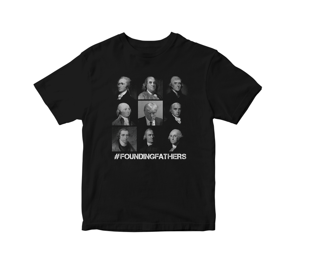 PRE-ORDER | Founding Fathers Mug Shot T-shirt