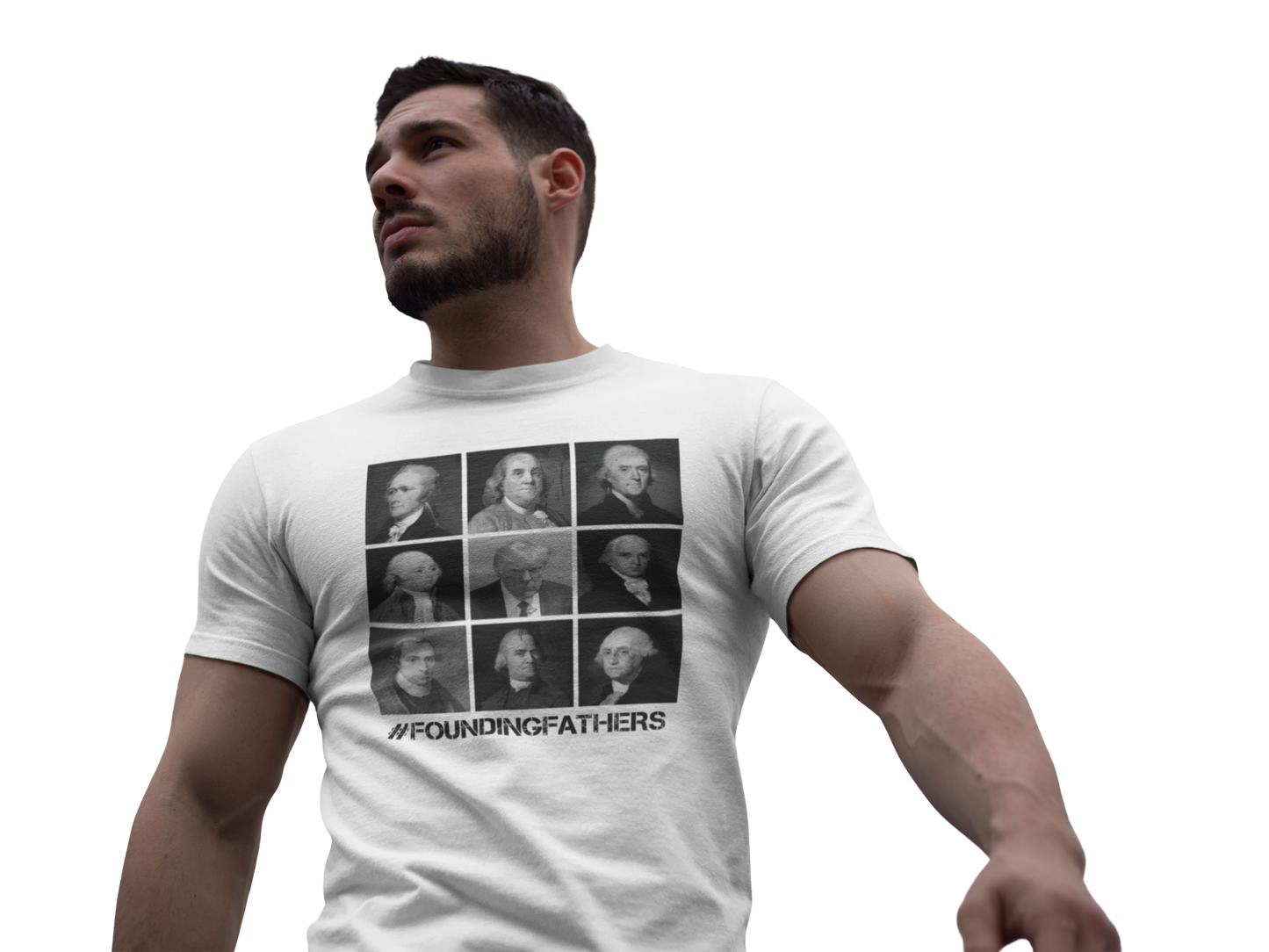 PRE-ORDER | Founding Fathers Mug Shot T-shirt