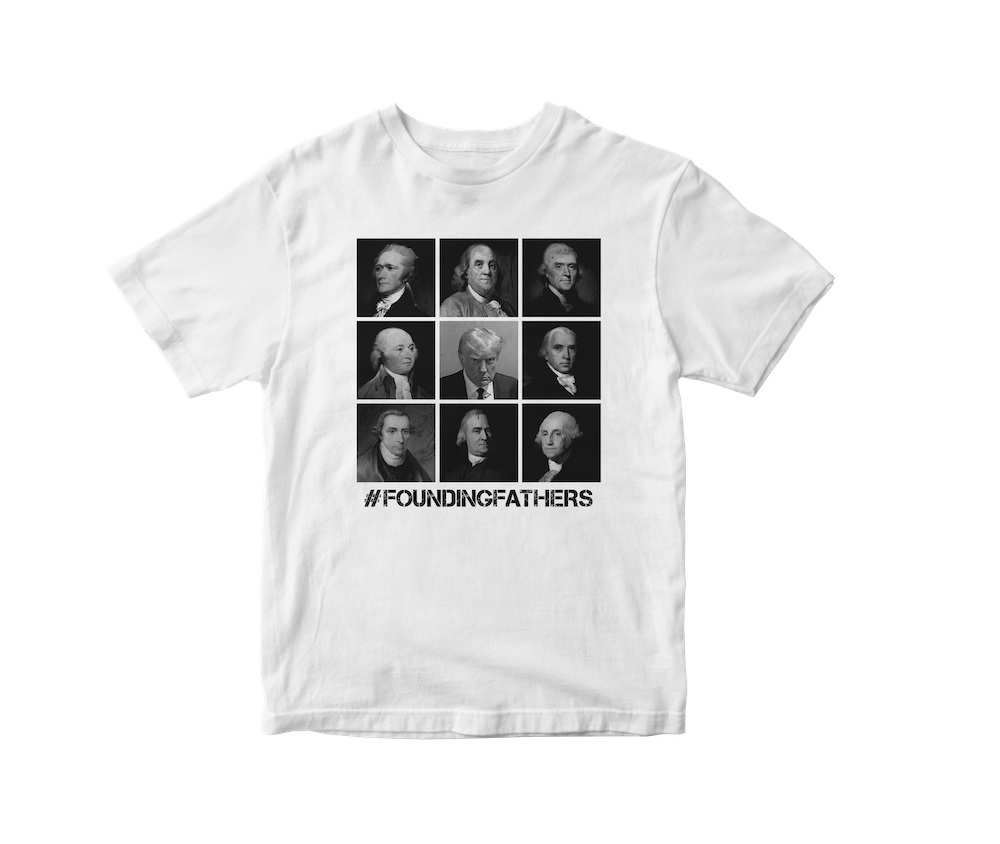 PRE-ORDER | Founding Fathers Mug Shot T-shirt